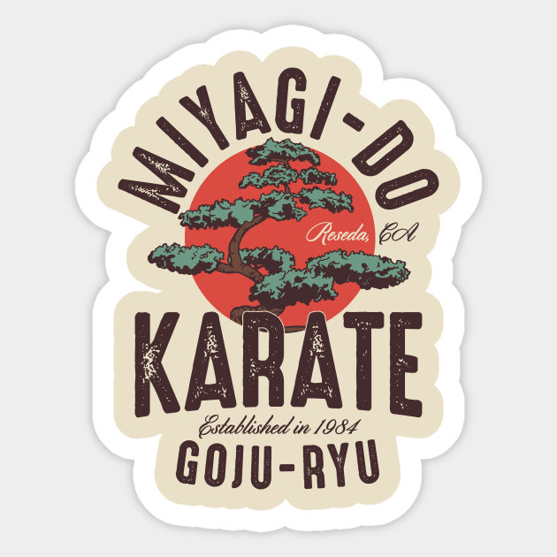 Karate Dojo Sticker by CoDDesigns